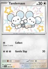 Tandemaus (PAF 209) Near Mint