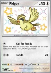 Pidgey (PAF 196) CGS 9.5