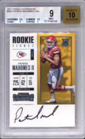 Patrick Mahomes II 2017 Panini Contenders #303