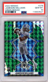 Jameson Williams 2022 Panini Mosaic Green Mosaic · #278