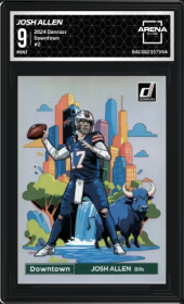 Josh Allen #2 2024 Donruss Downtown