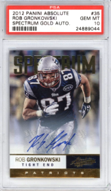 Rob Gronkowski #35 2012 Absolute Football