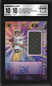 Jordan Love #104 2020 Panini