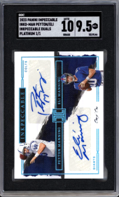 Peyton Manning/Eli Manning #INKD-MAN 2023 Panini