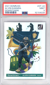 Alvin Kamara #DT-22 2021 Panini Donruss