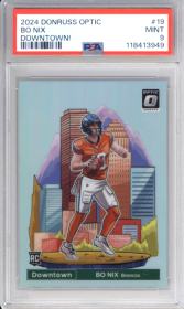 Bo Nix #19 2024 Donruss Optic