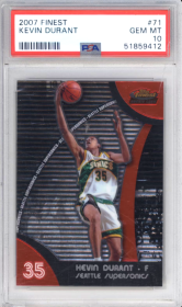 Kevin Durant #71 2007-08 Topps Finest