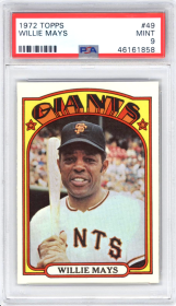 Willie Mays #49 1972 Topps