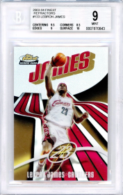 LeBron James Rookie 2003-04 #133 Topps Finest