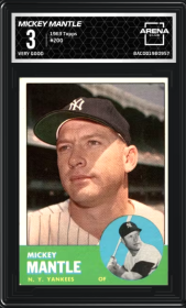 Mickey Mantle #200 1963