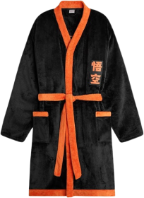 Dragon Ball Z Mens Fleece Plush Robe