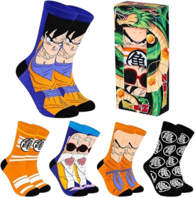 Dragon Ball Z Mens Socks Pack of 5