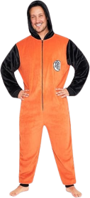 Dragon Ball Z One-Piece Pajamas for Men with Hood
