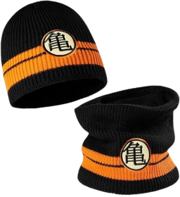 Dragon Ball Z Beanie and Snood for Men