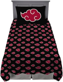 Naruto Akatsuki Microfiber Twin XL Sheet Set