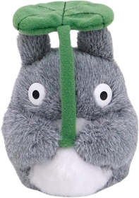 Totoro with Leaf Beanbag