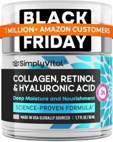 SimplyVital Collagen, Retinol & Hyaluronic Acid Cream