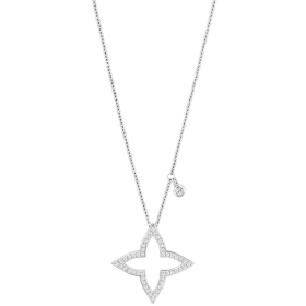 Ombre Blossom Pendant, White Gold and Diamonds