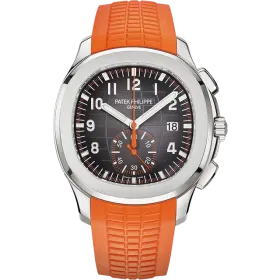 Patek Philippe Aquanaut Chronograph Steel & Orange Rubber