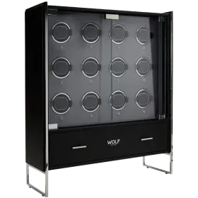 WOLF 12 Piece Watch Winder Cabinet