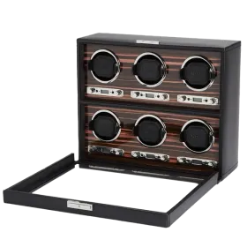 WOLF Roadster 6-Piece Watch Winder