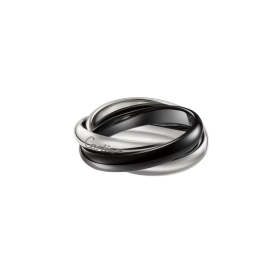 Trinity ring, ceramic, classic model