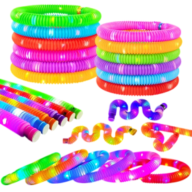 24 PCS Christmas Light Up Party Favors Supplies