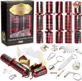8 Pack Christmas Non-Snap Party Favor