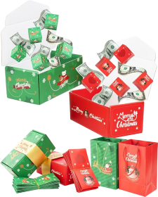 Exploding Gift Box - 2 pcs Christmas Surprise Box Pop Up