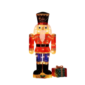 Hausse Lighted Christmas Outdoor Decor, 37.5" Height