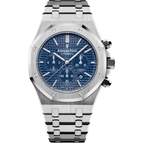 Audemars Piguet Royal Oak Stainless Steel Blue Dial Chronograph 41mm