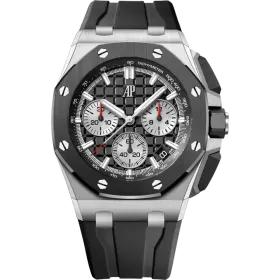 Audemars Piguet Royal Oak Offshore Black Dial Steel & Ceramic 43mm