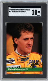 Michael Schumacher 1992 Grid Motocard F1 #51