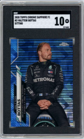 Valtteri Bottas 2020 Topps Chrome Sapphire Variations #2