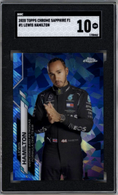 Lewis Hamilton 2020 Topps Chrome Sapphire #1