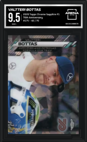 Valtteri Bottas 2020 Topps Chrome Sapphire