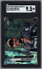 Lewis Hamilton 2020 Topps Chrome Sapphire #174