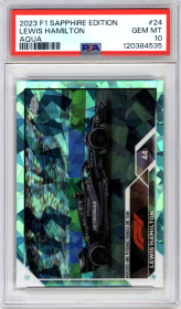 Lewis Hamilton 2023 Topps Chrome Sapphire Edition #24