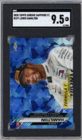 Lewis Hamilton 2020 Topps Chrome Sapphire #197