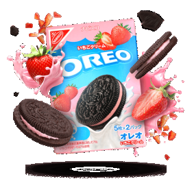 Strawberry Cream Oreo