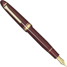 Sailor 1911 Lefty Series Large Fountain Pen, Brown, Gold