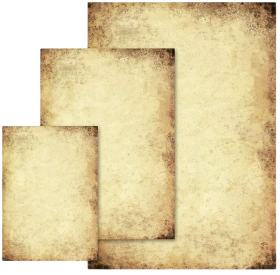 Letter Paper Old Paper Certificate – 50 Sheets DIN A4