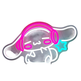 CinnamoRoll Neon Sign Anime