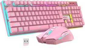 RedThunder K10 Wireless Gaming Keyboard and Mouse Combo