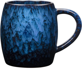 21 Oz Blue Large Ceramic Coffee Mug