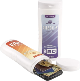 GoPong Sunscreen Diversion Safe Bottles 2 Pack