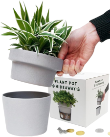 Hidden Storage Plant Pot