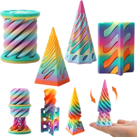 4 Pack Impossible Cone Fidget Toys
