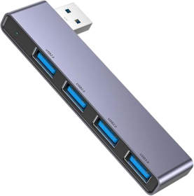 Fidioto USB Hub, 4-Port USB Splitter