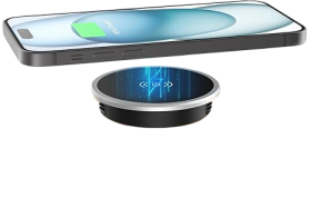 Wireless Magnetic Charger Desk Mount 15W Fast Charger